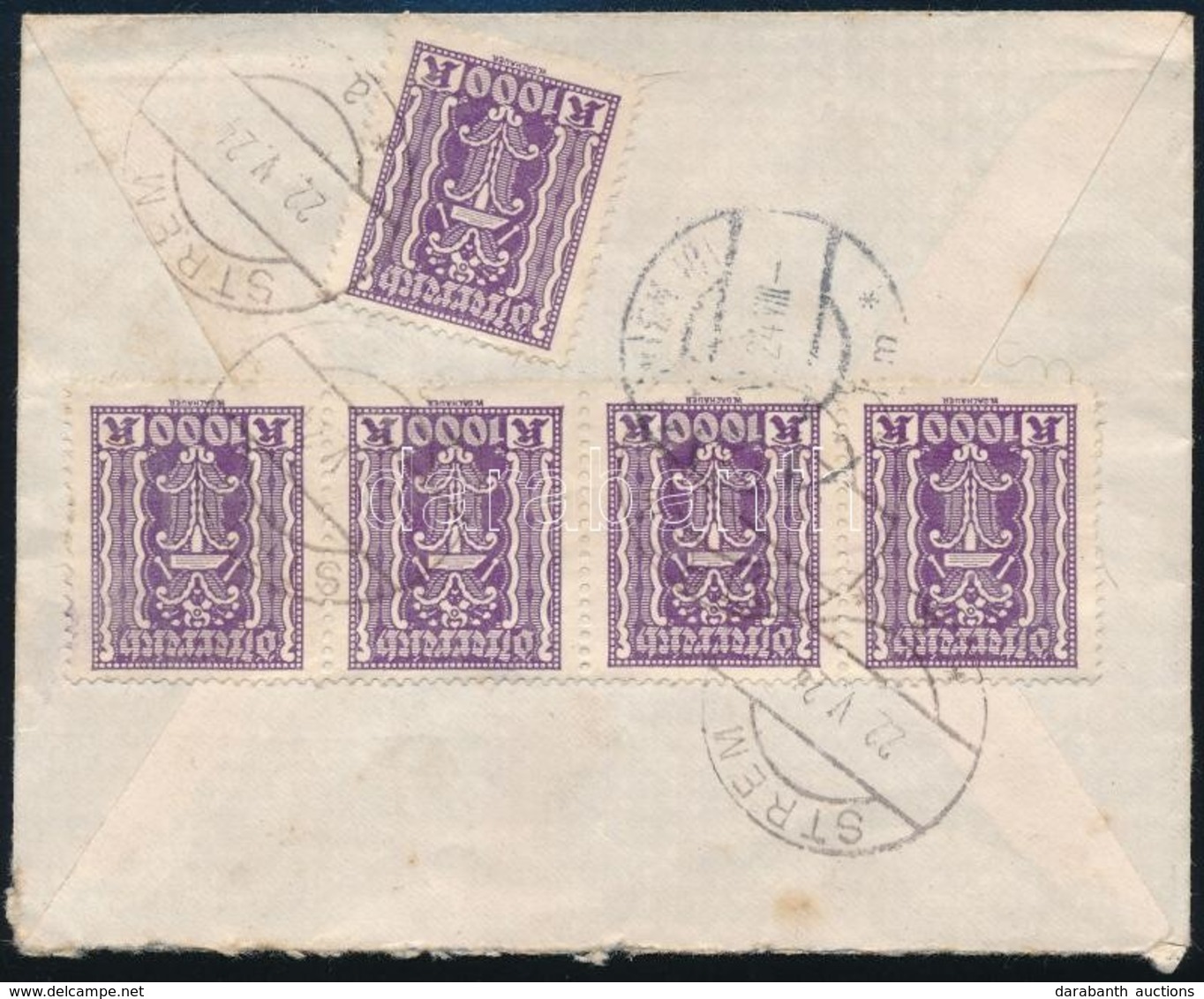 1924 Expressz Levél Bécsbe / Express Cover To Vienna - Altri & Non Classificati