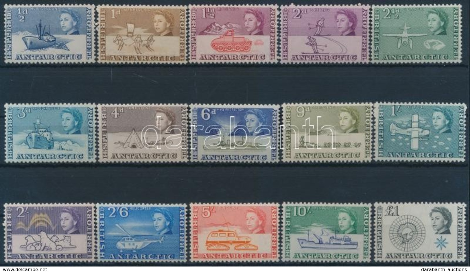 ** 1963 Forgalmi Sor Mi 1-15 - Autres & Non Classés