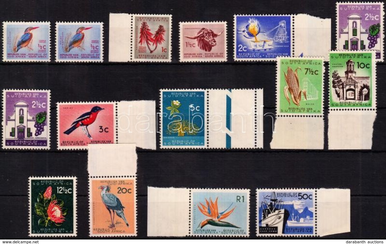 ** 1961/1963 Forgalmi Sor Mi 287-299 + 287 C, 297 II - Sonstige & Ohne Zuordnung