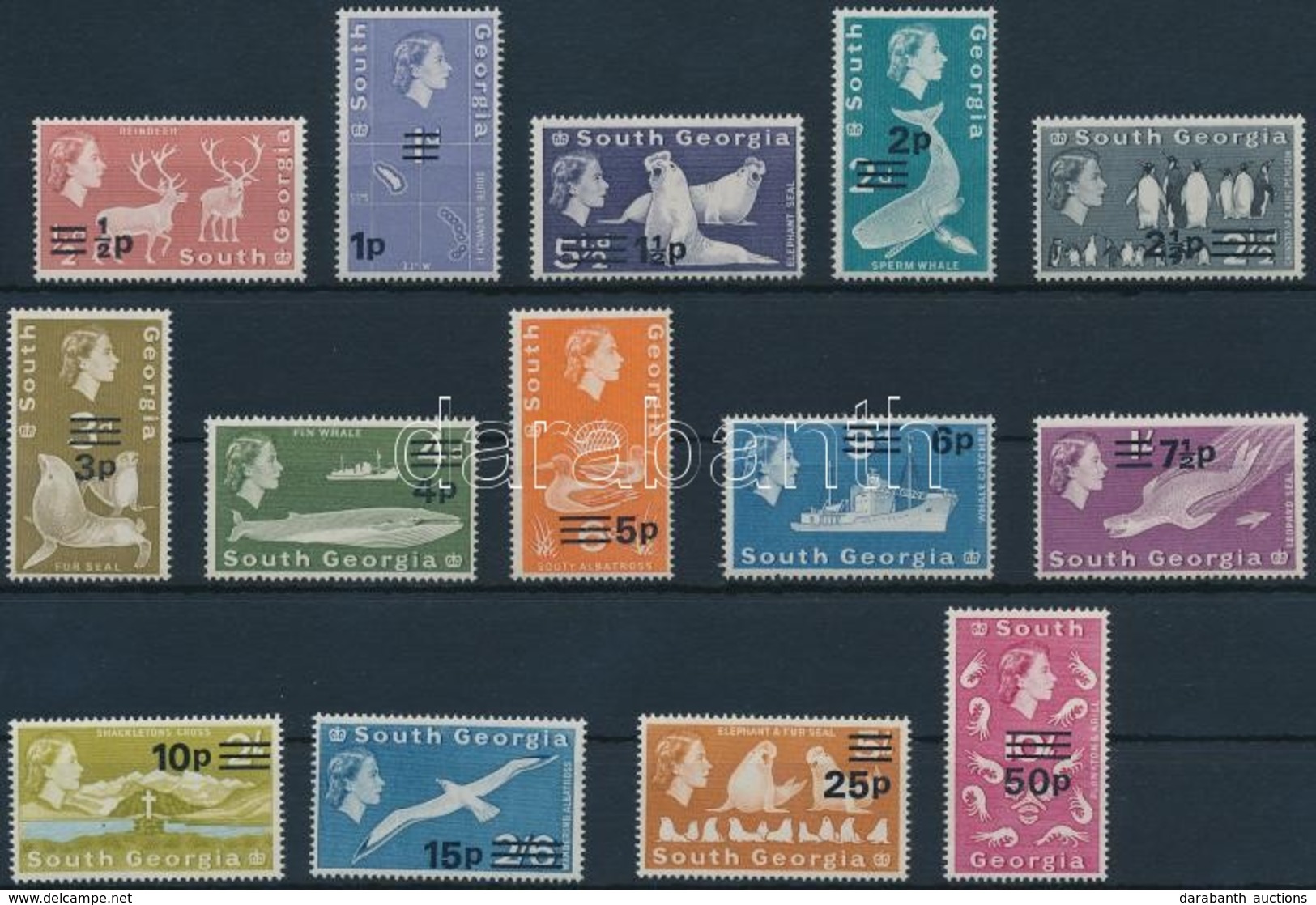 ** 1971 Forgalmi Sor Mi 25-38 - Sonstige & Ohne Zuordnung