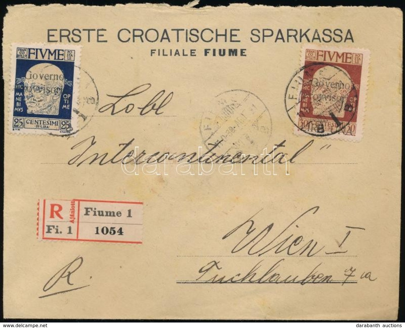 1921 Levél Bécsbe / Cover To Vienna - Other & Unclassified