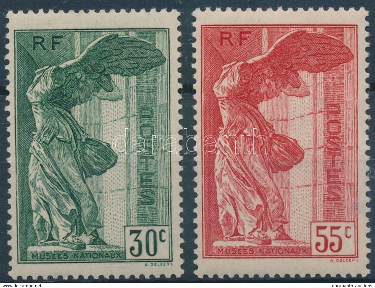 ** 1937 Louvre Mi 359-360 - Altri & Non Classificati