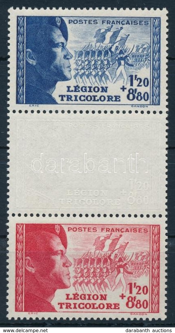 ** 1942 Francia Légió ívközéprészes Pár Mi 576-577 - Altri & Non Classificati