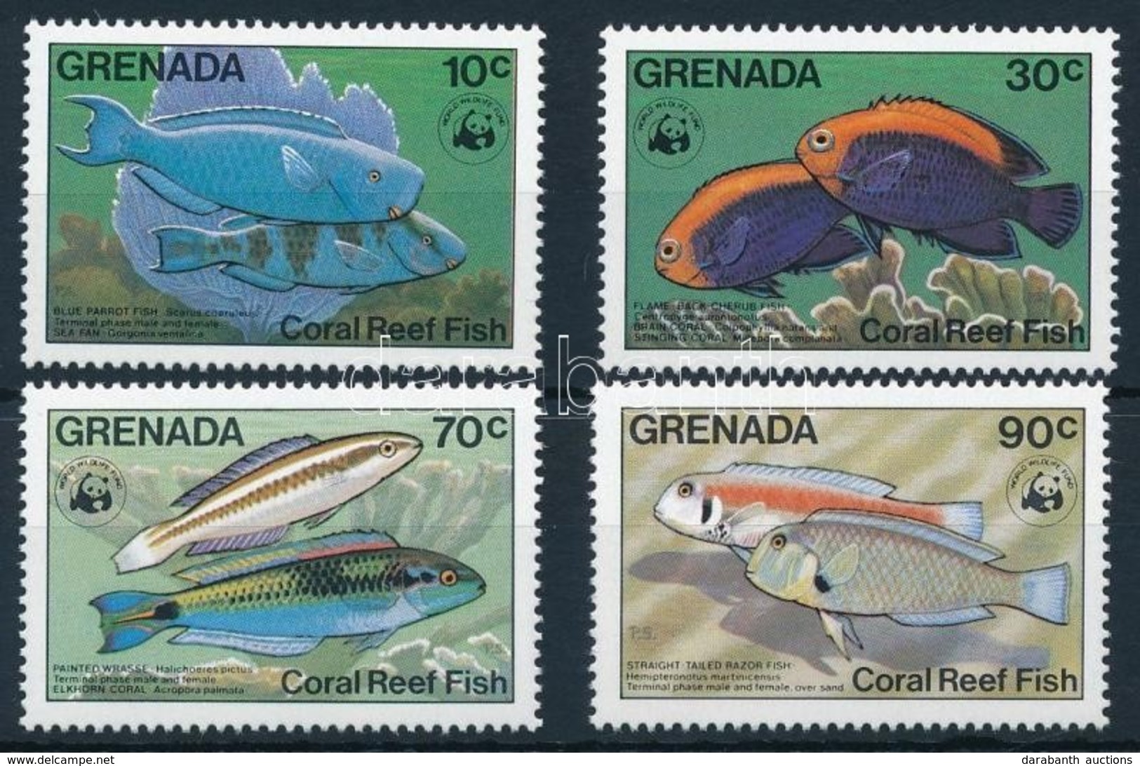 ** 1984 WWF: Halak Sor Mi 1299-1302 - Other & Unclassified