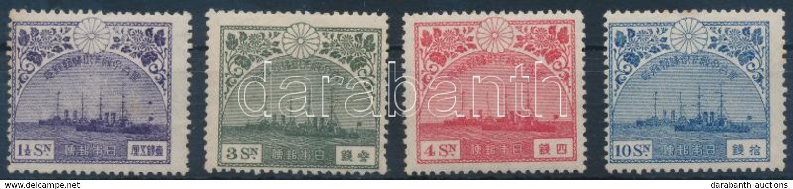 * 1921 Európai Látogatás Sor Mi 148-151 - Autres & Non Classés