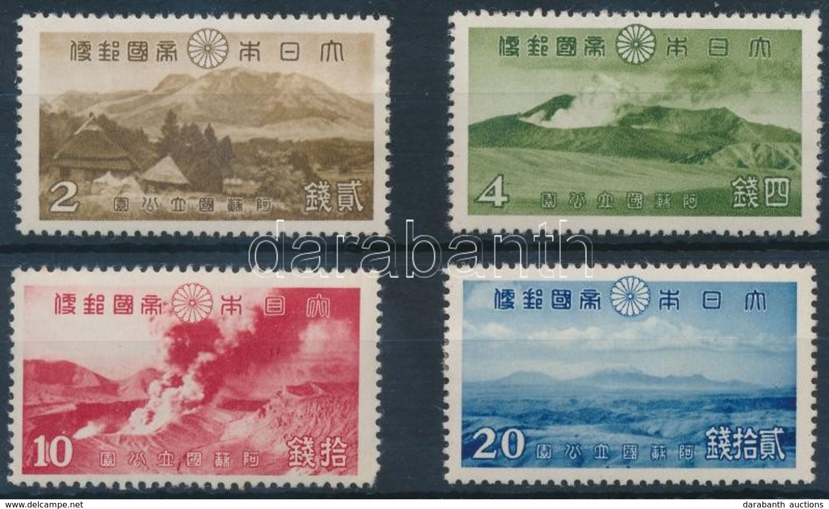 ** * 1939 Nemzeti Park Sor Mi 280-283 (10S Postatiszta / Mint Never Hinged) - Autres & Non Classés