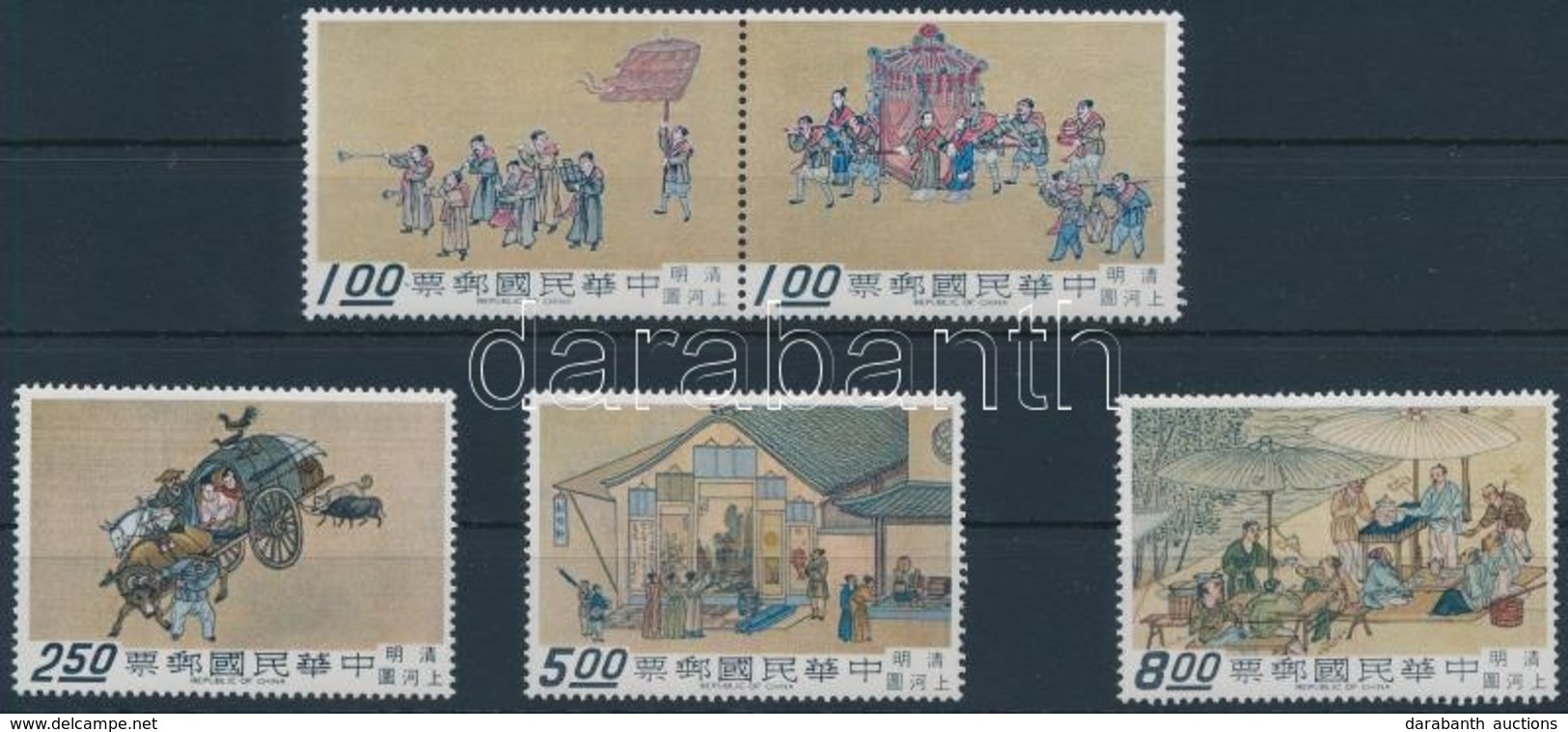 ** 1969 Festmény Mi 721-725 - Other & Unclassified