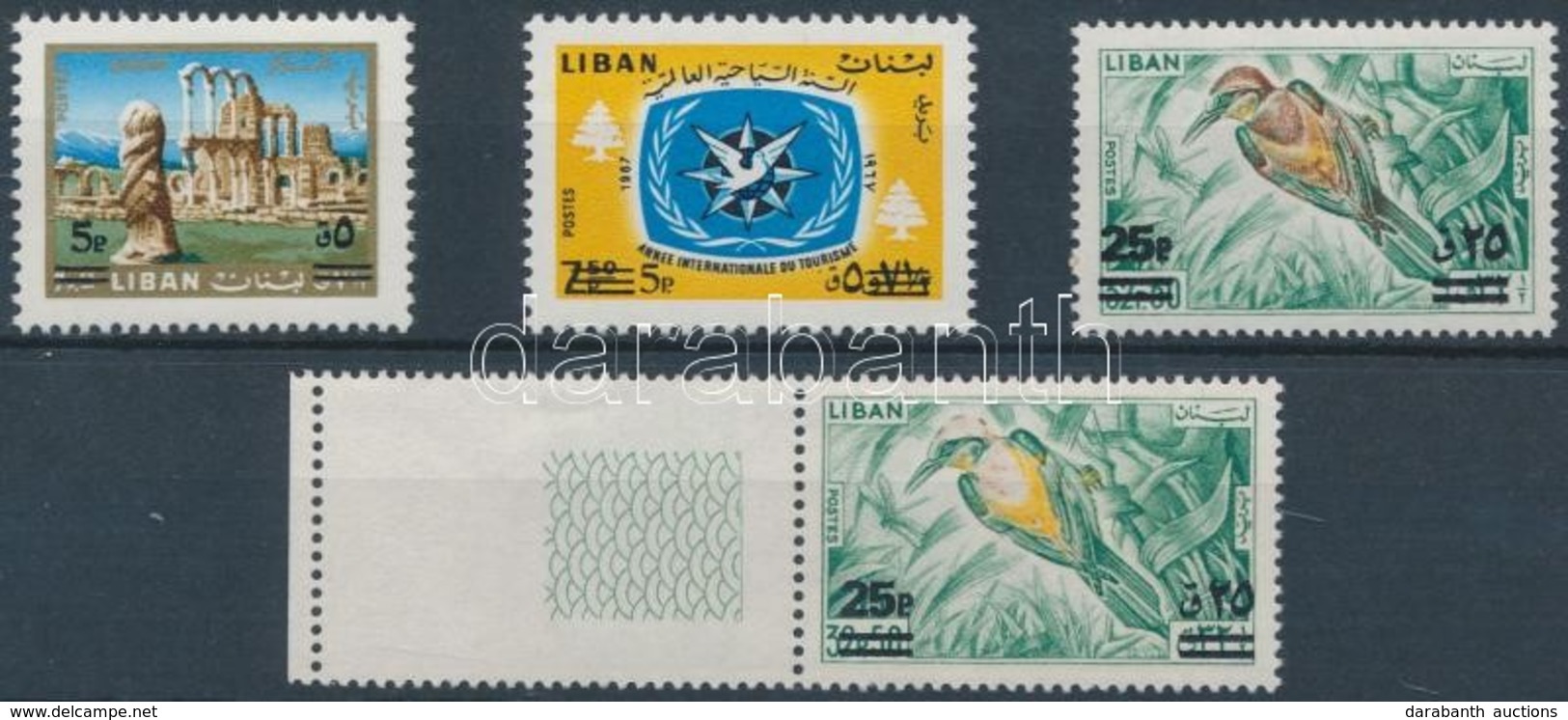 ** 1972 Mi 1148-1150 + 1150 ívszéli üresmez?s Bélyeg Barna Színnyomat Nélkül / 1150 Brown Colour Print Omitted - Other & Unclassified