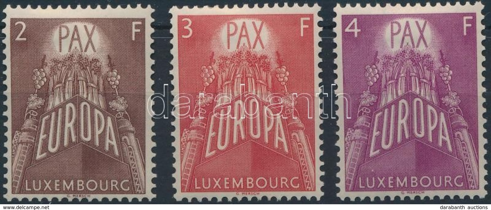 * 1957 Europa CEPT Mi 572-574 - Andere & Zonder Classificatie