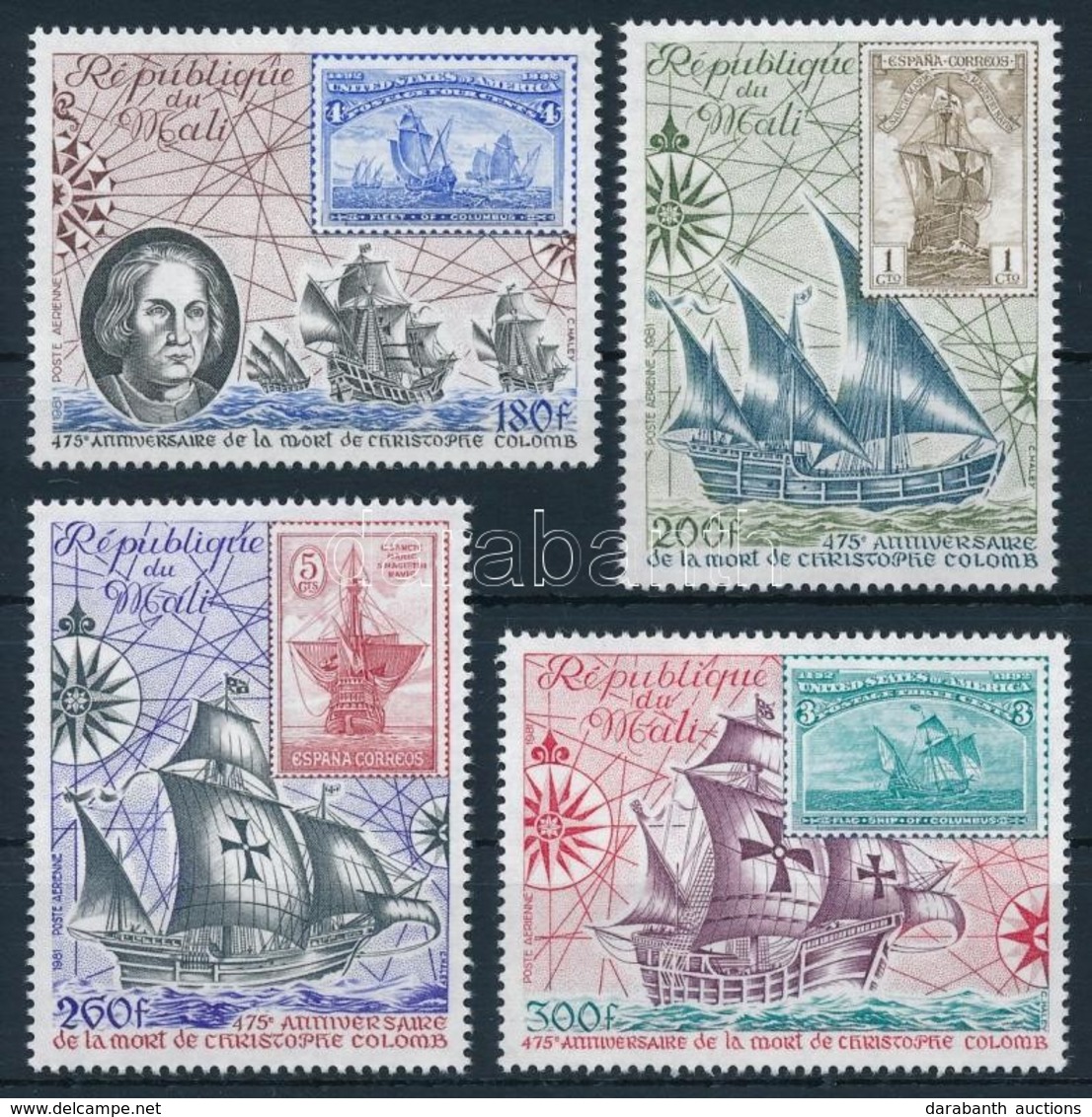 ** 1981 Kolumbus Kristóf Sor Mi 864-867 - Altri & Non Classificati