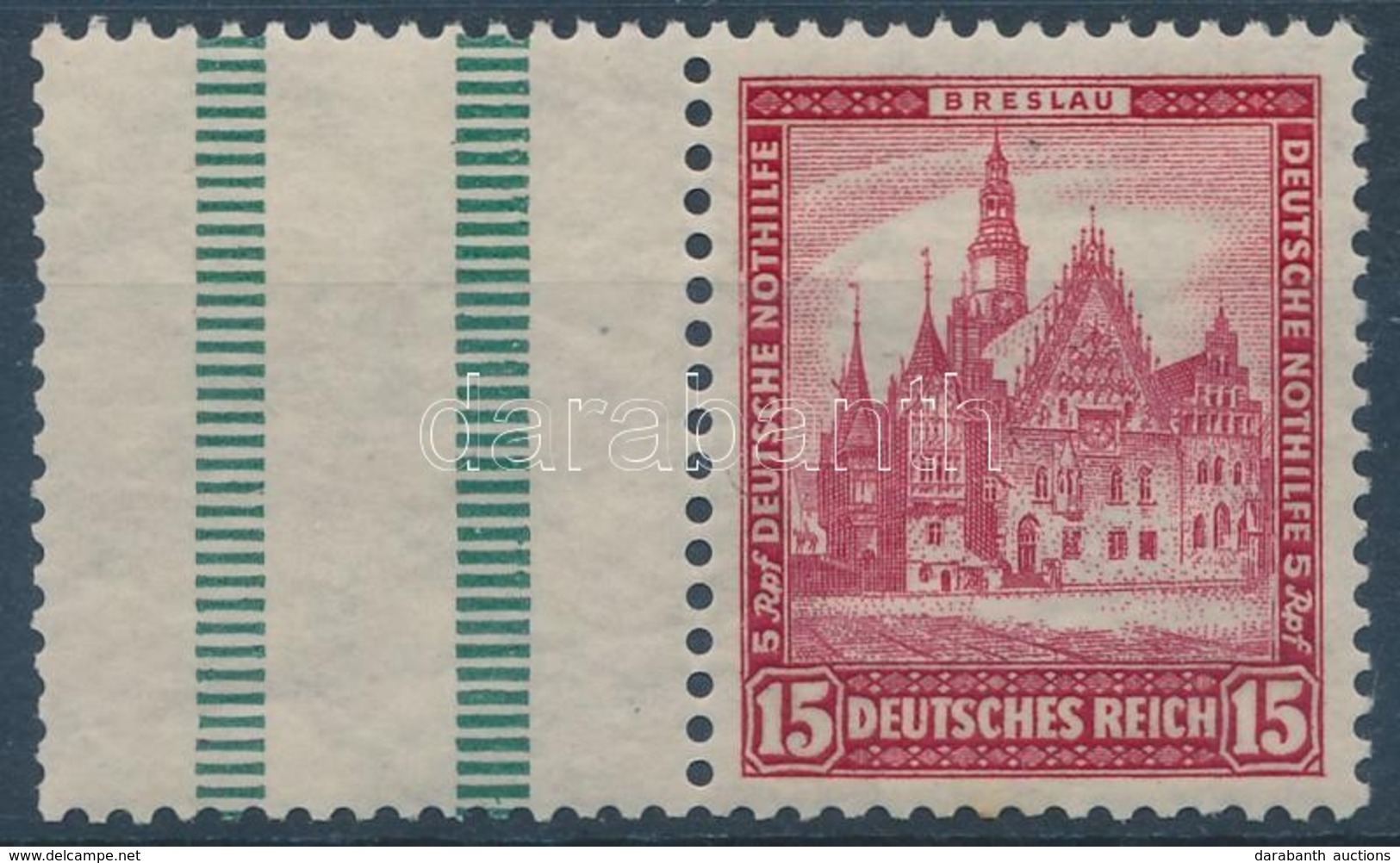 * 1931 Nothilfe Füzetösszefüggés Mi Wz8 (Z+460) - Altri & Non Classificati