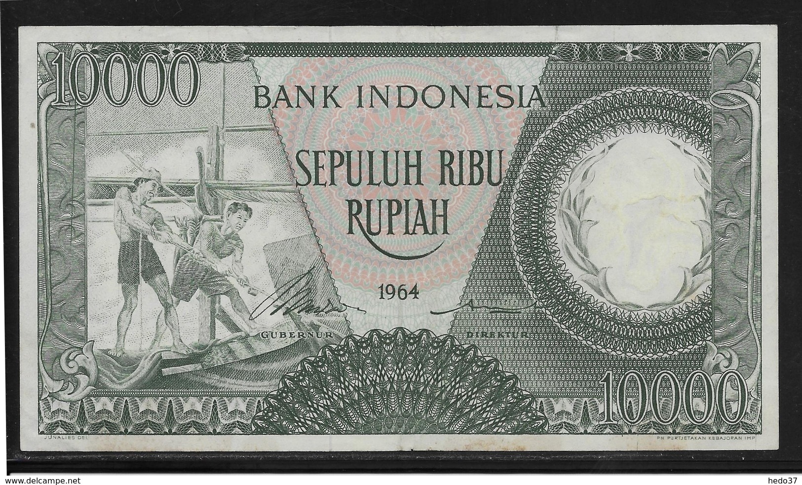 Indonésie - 10000 Rupiah - Pick N°101 - SUP - Indonésie