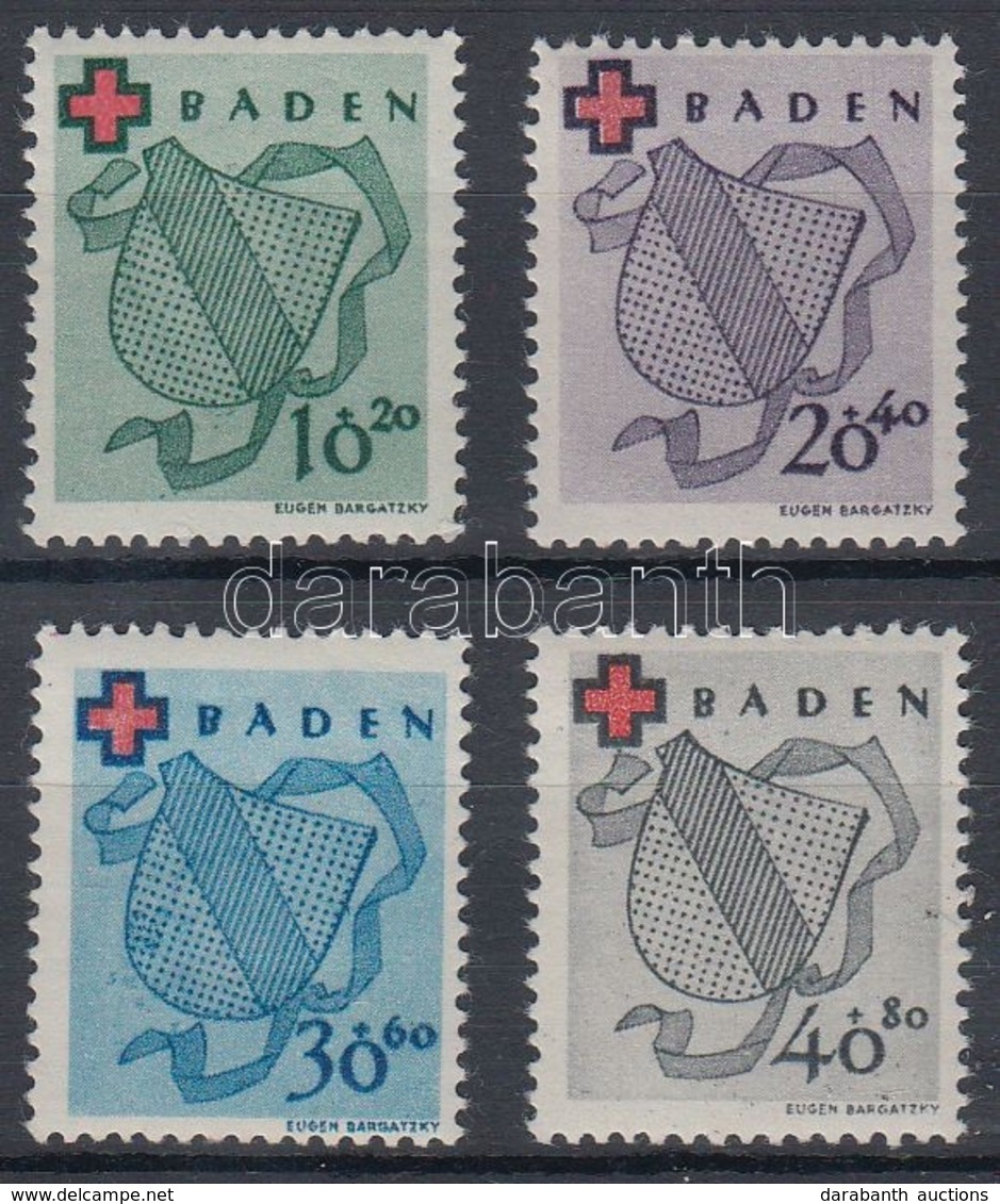 ** Baden 1949 Mi 42-45 - Andere & Zonder Classificatie