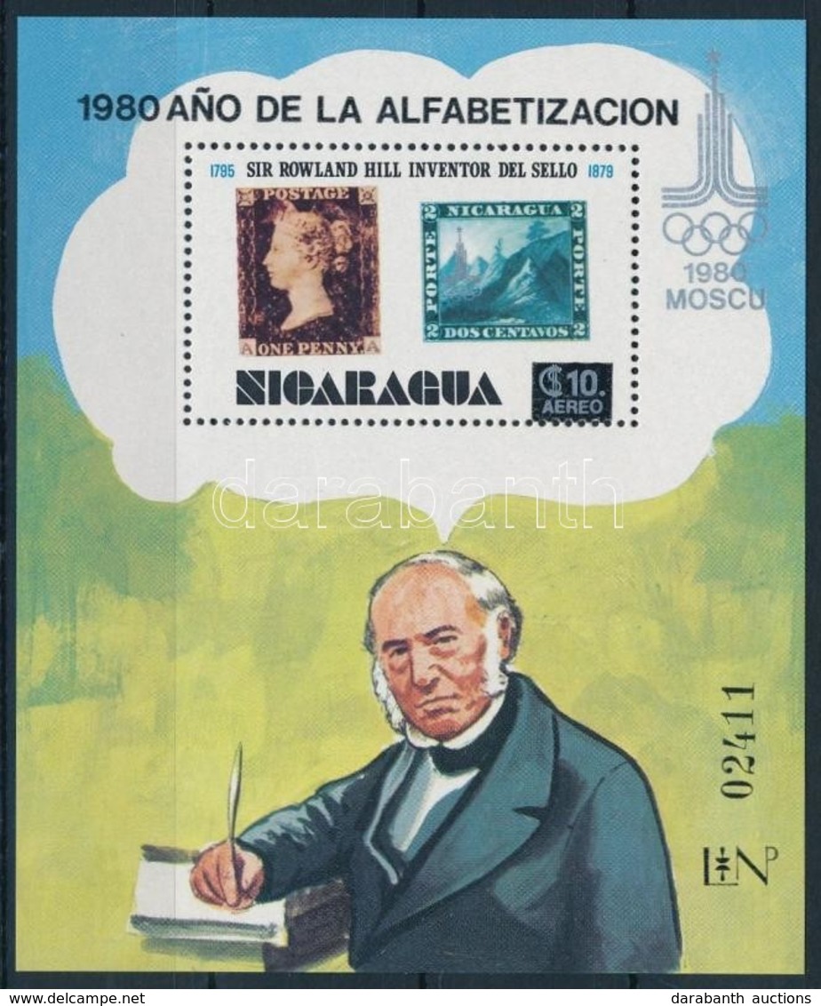 ** 1980 Rowland Hill Halálának 100. évfordulója Blokk Mi 134 - Autres & Non Classés