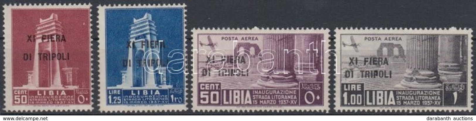 ** 1937 Tripoli Vásár Sor Mi 85-88 - Otros & Sin Clasificación