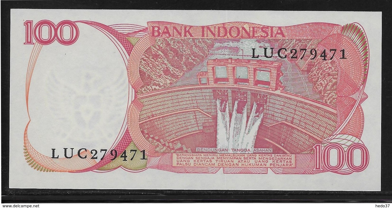 Indonésie - 100 Rupiah - Pick N°122b Litho - NEUF - Indonésie