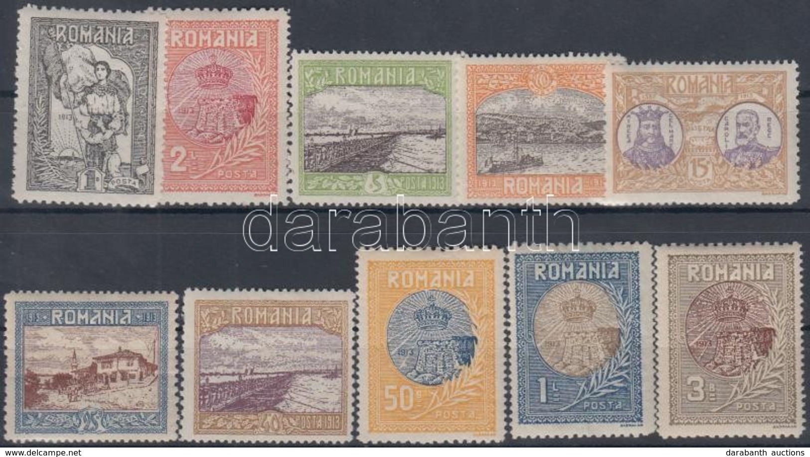 * 1913 Silistra Sor Mi 227-236 - Andere & Zonder Classificatie