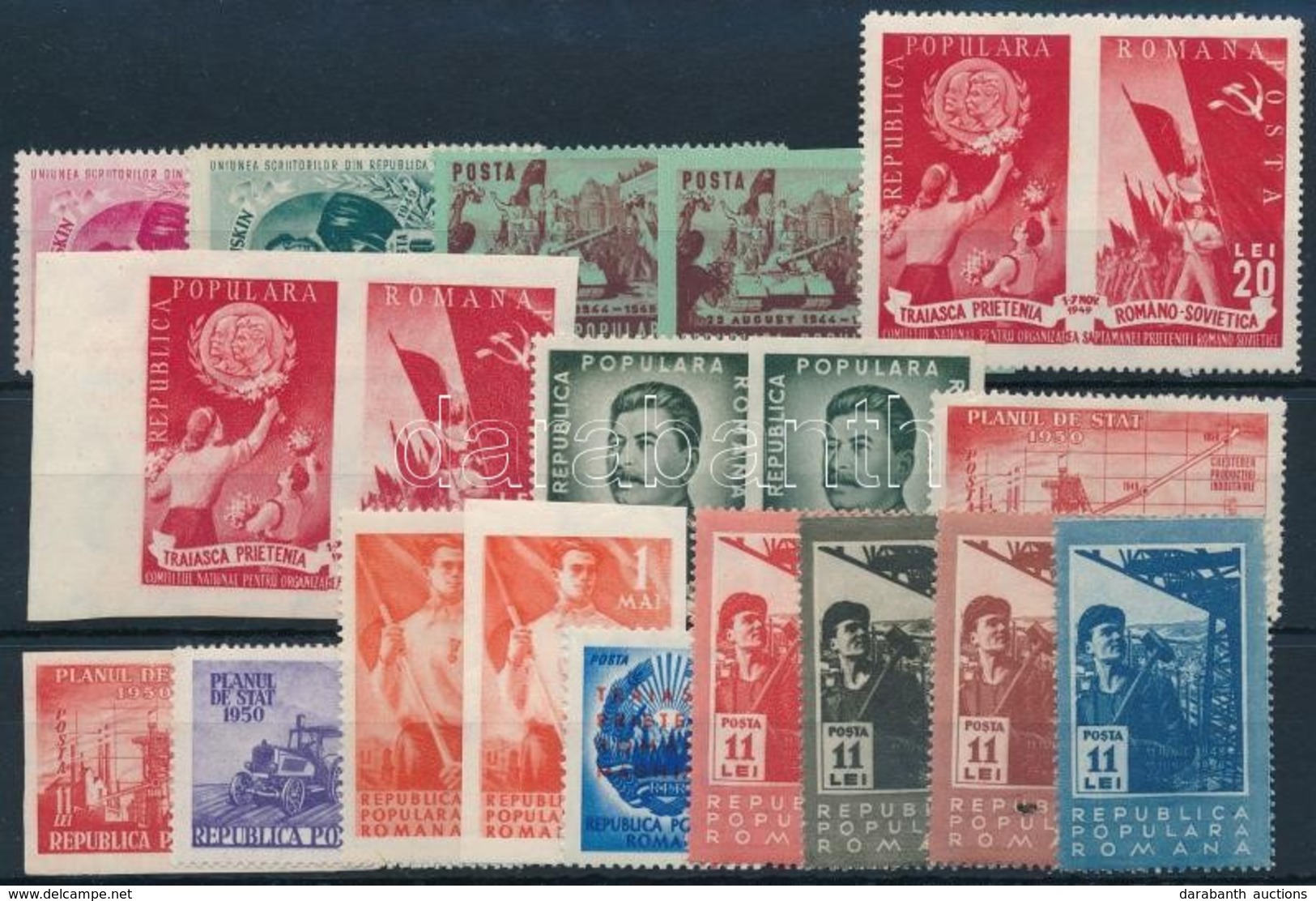 ** 1949-1950 5 Klf Sor +  5 Klf önálló érték - Andere & Zonder Classificatie