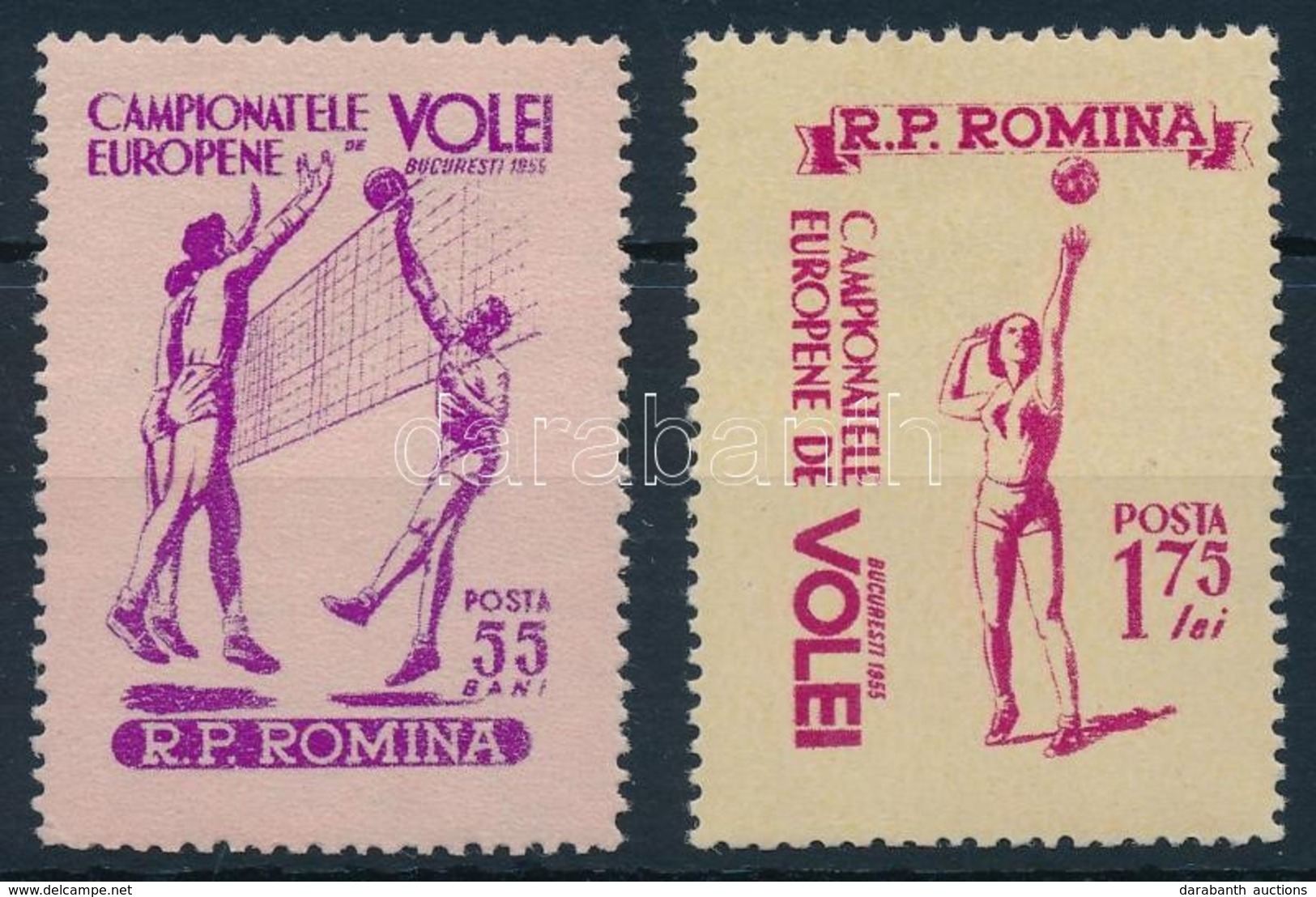 ** 1956 Sport, Kézilabda Sor Mi 1517-1518 - Autres & Non Classés