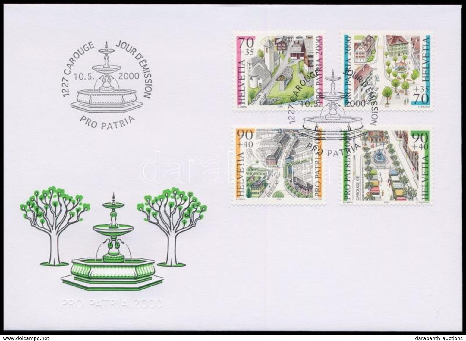 2000 Pro Patria Sor Mi 1716-1719 FDC-n - Other & Unclassified