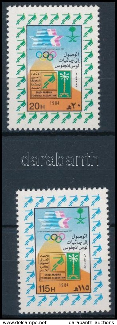 ** 1984 Los Angeles-i Olimpia Sor Mi 790-791 - Other & Unclassified