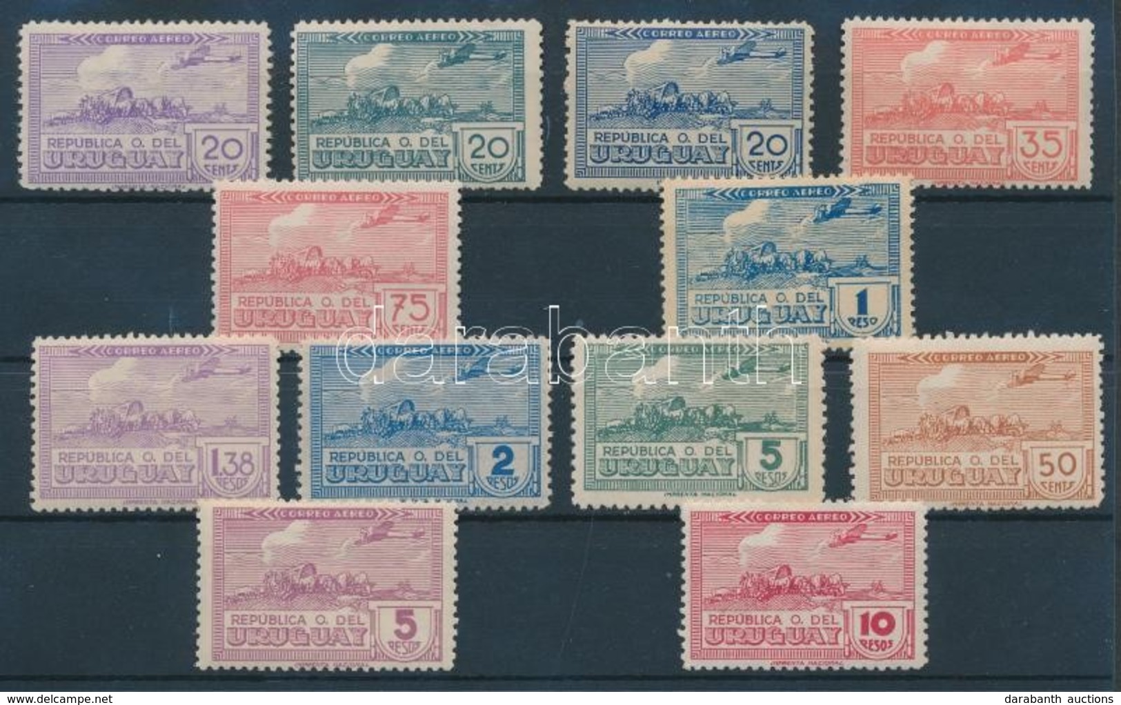 * 1939/44 Repül? Sor Mi 591-598 + 600-603 - Altri & Non Classificati