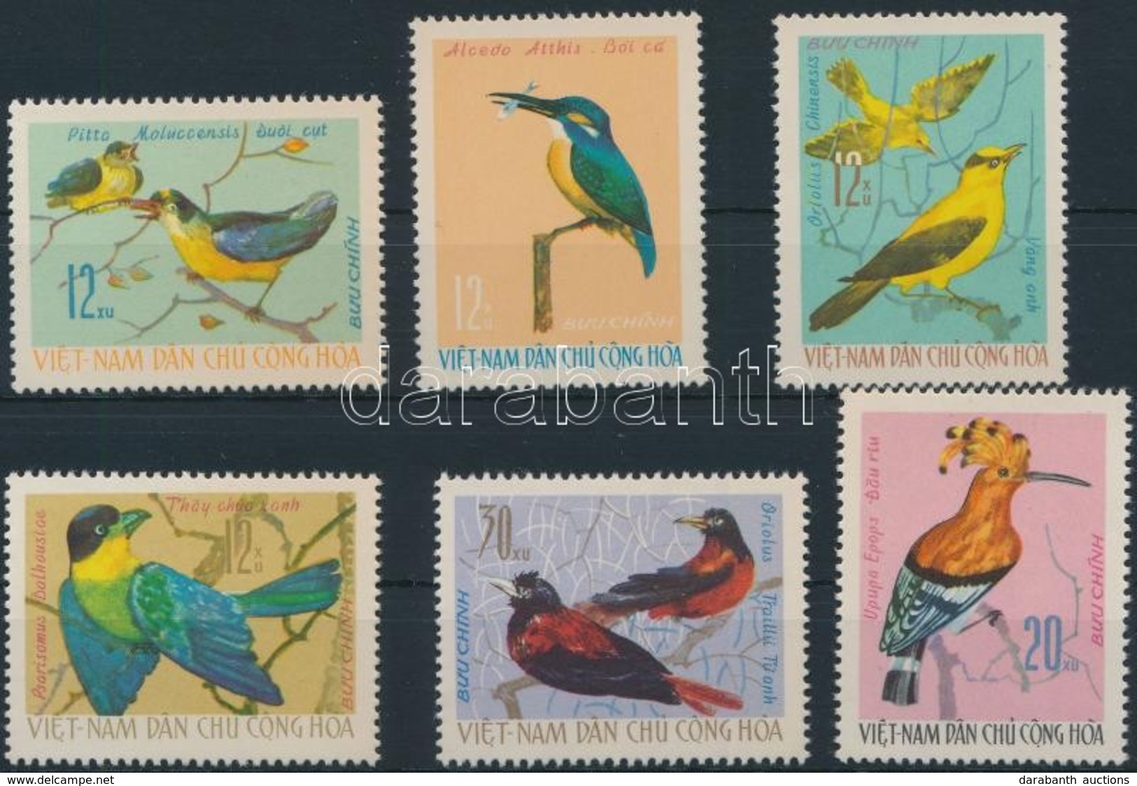 ** 1966 Madár Sor Mi 456-461 - Other & Unclassified