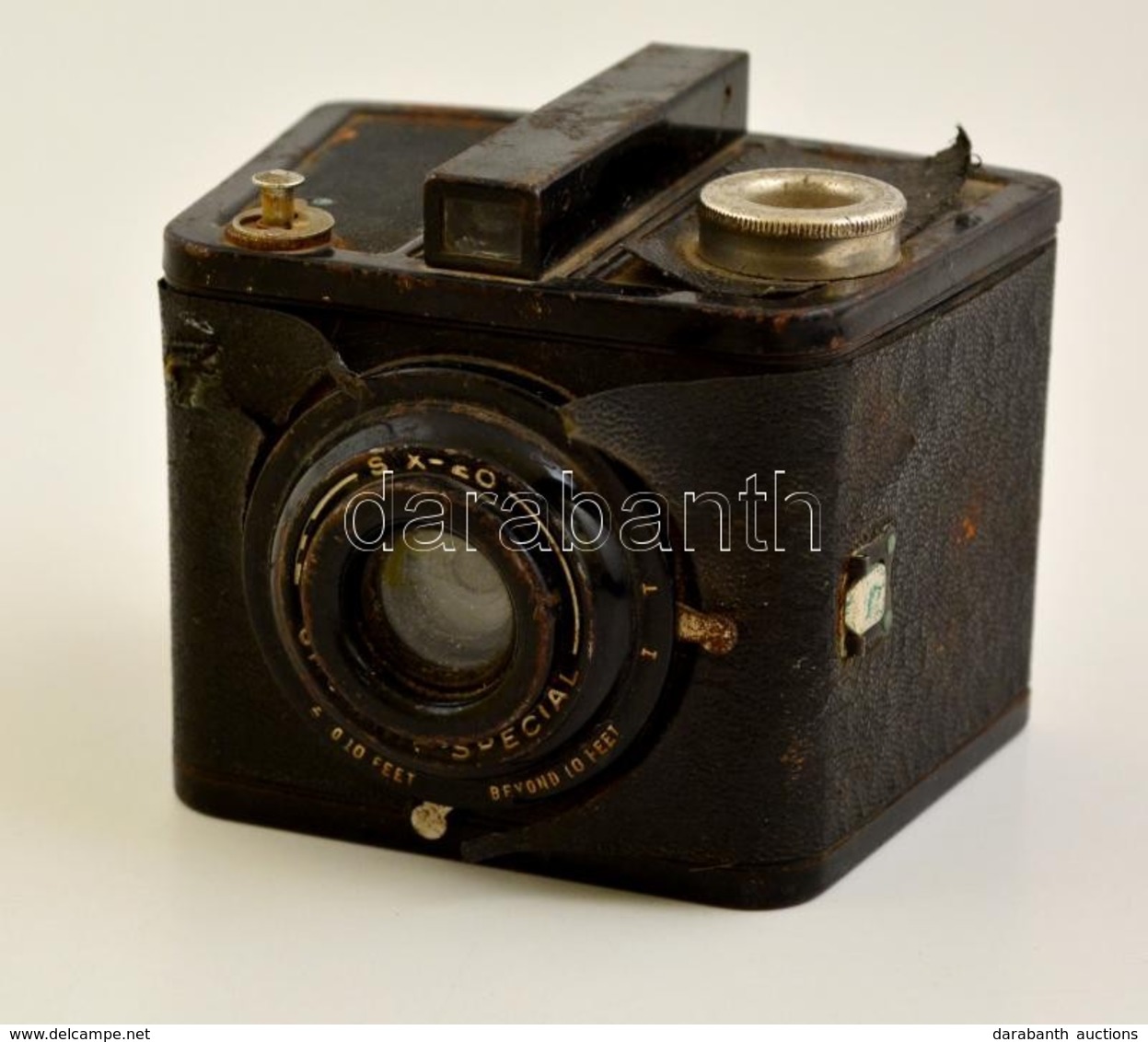 Cca 1938 Kodak Six-20 Brownie Special Boxkamera, Viseltes állapotban / Vintage Kodak Boxcamera In Worn Condition - Cameras