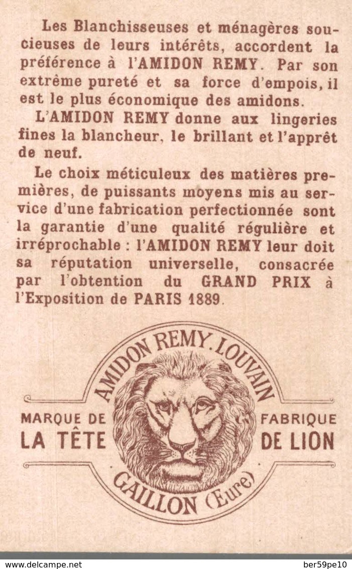 CHROMO  AMIDON REMY  TRANSPORT DE L'AMIDON REMY EN BRETAGNE - Autres & Non Classés