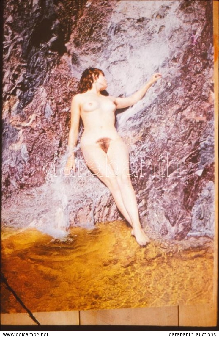 Cca 1985 Színes Diapozitív Felvételek Szolidan Erotikus Hölgyekr?l, 12 Db Vintage Dia, 24x36 Mm - Other & Unclassified