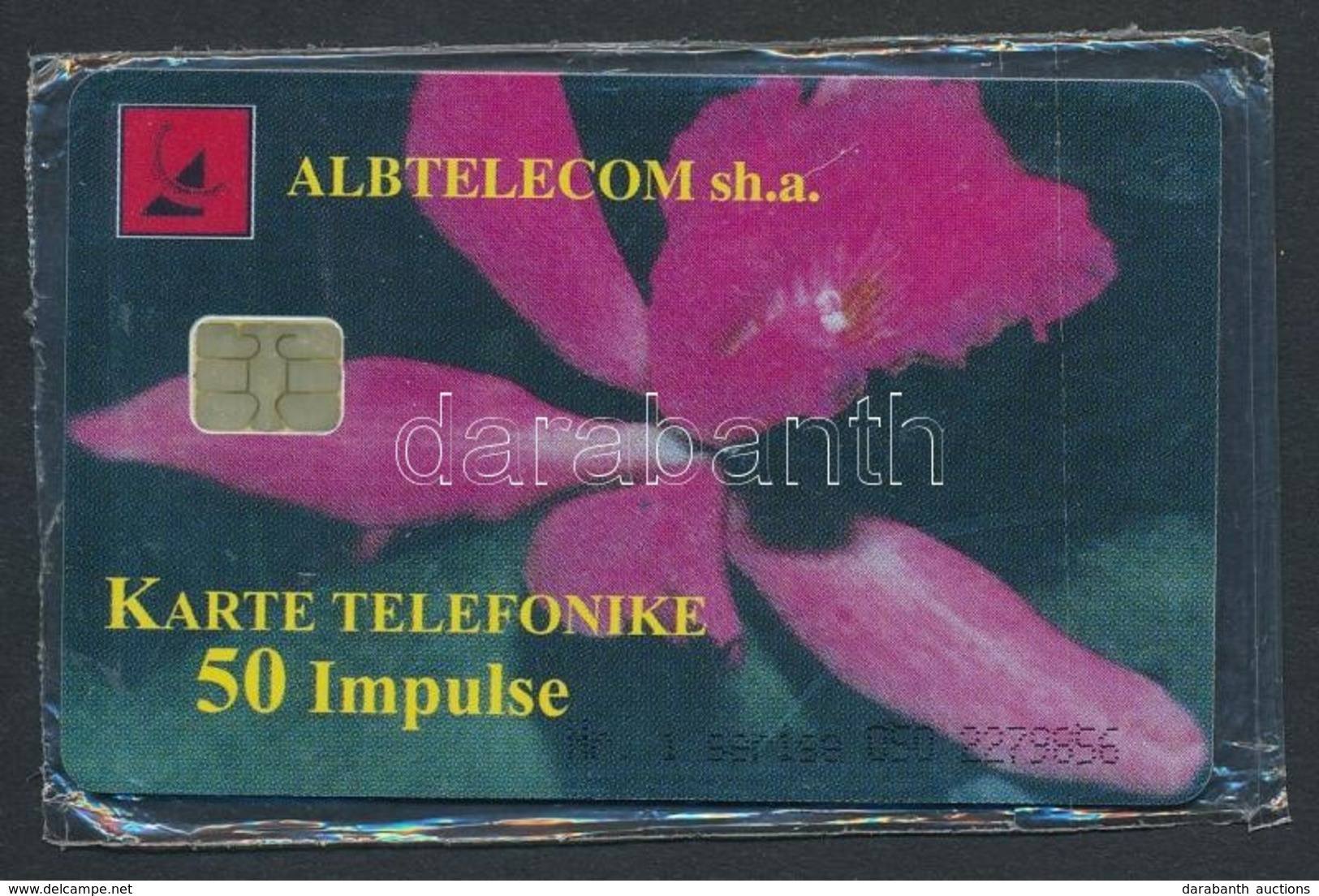 1999 Albtelecom, Albán Telefonkártya, 50 Egységes, Bontatlan Csomagolásban. - Non Classificati