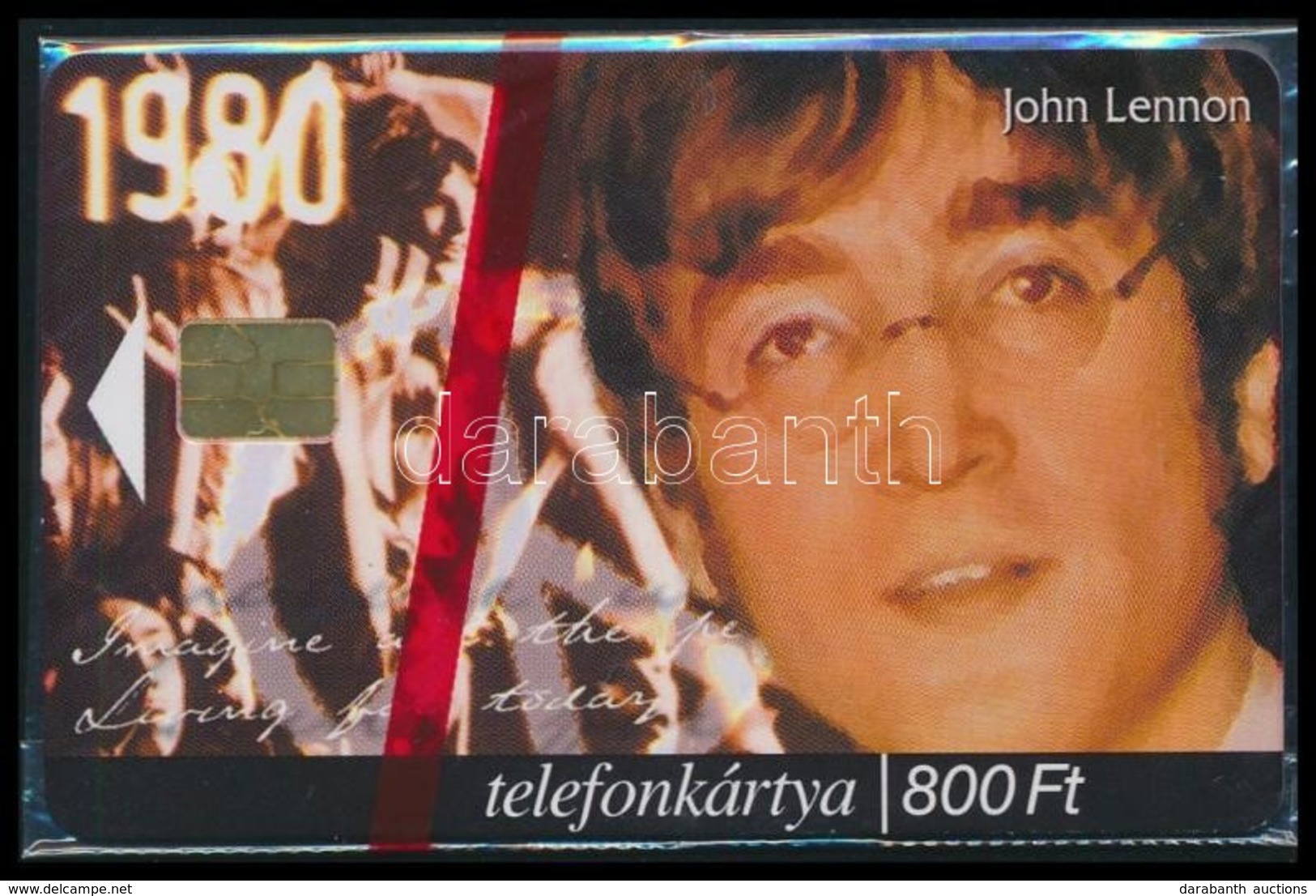 2000 John Lennon  Használatlan Telefonkártya, Bontatlan Csomagolásban, Sorszámozott, - Non Classificati