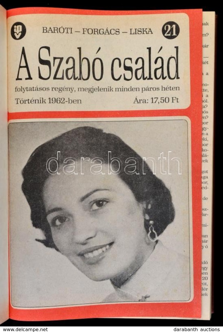 1961-1962 Baróti Géza, Forgács István, Liska Dénes: A Szabó Család 21-29. (Kivéve 23. Szám.) Sajdik Ferenc Rajzaival. Bp - Zonder Classificatie