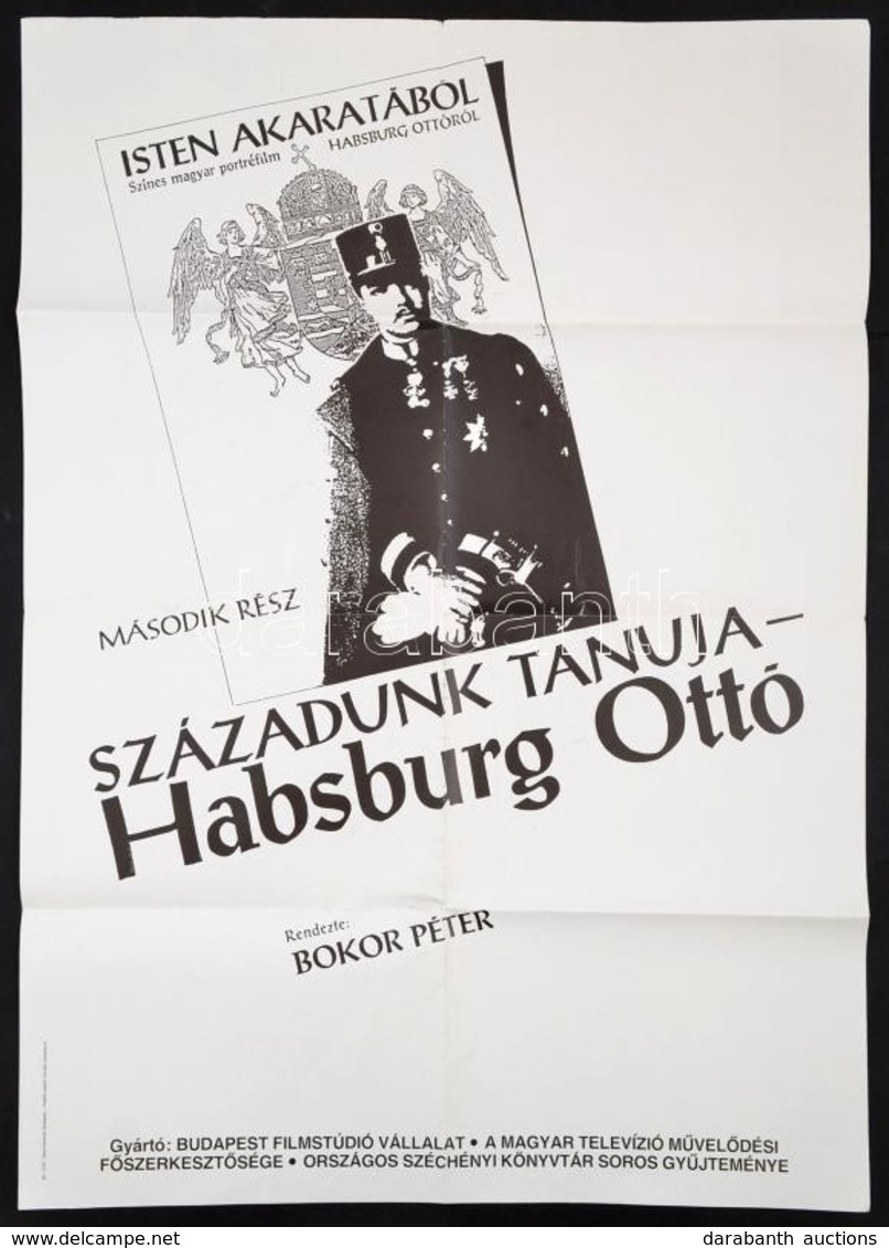 1988 'Isten Akaratából...', Filmplakát, 84×59,5 Cm - Autres & Non Classés