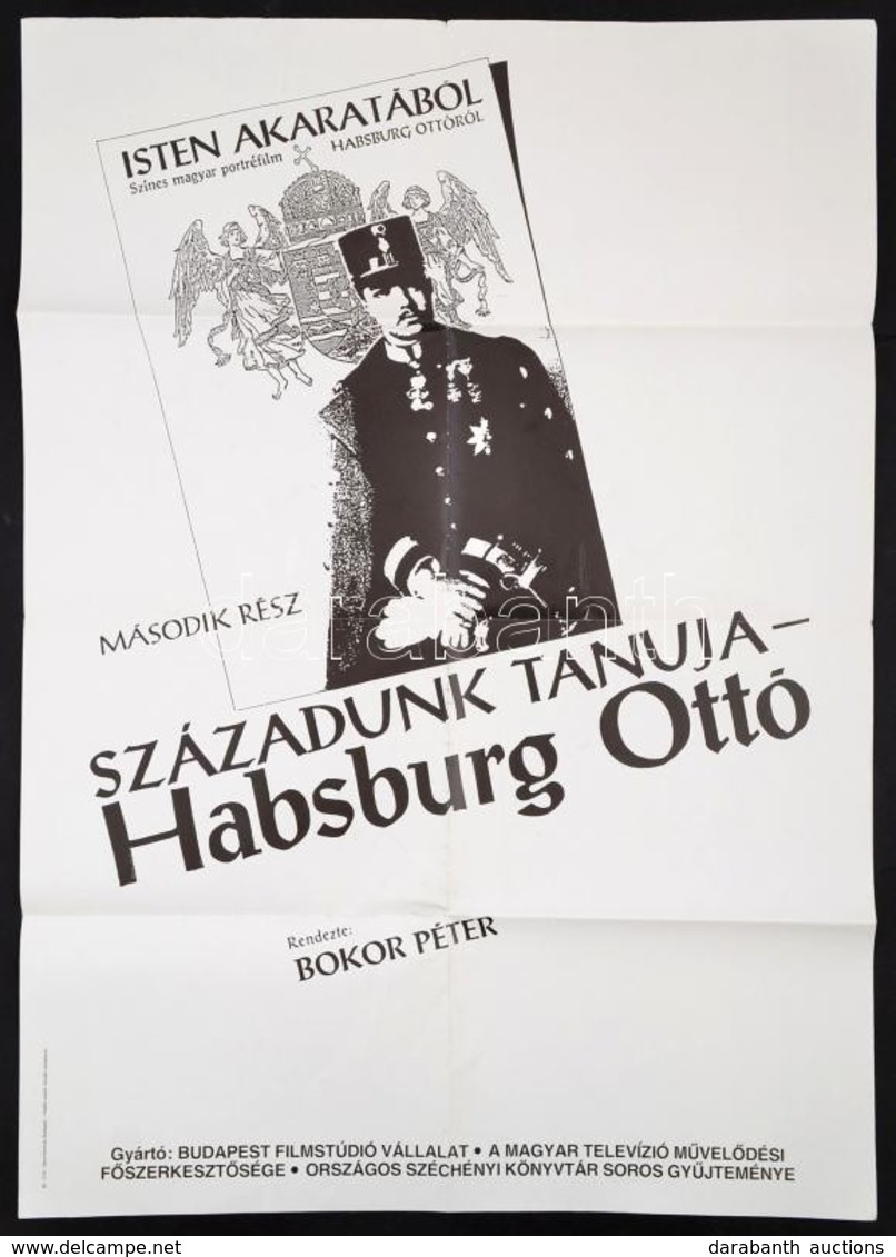 1988 'Isten Akaratából...', Filmplakát, 84×59,5 Cm - Sonstige & Ohne Zuordnung