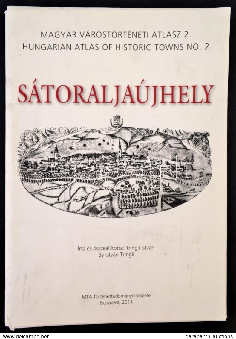 Tringli István: Sátoraljaújhely. Magyar Várostörténeti Atlasz 2. Bp., 2011. Papír Mappában, Papír Kötés, Gerincér?l A Ra - Unclassified