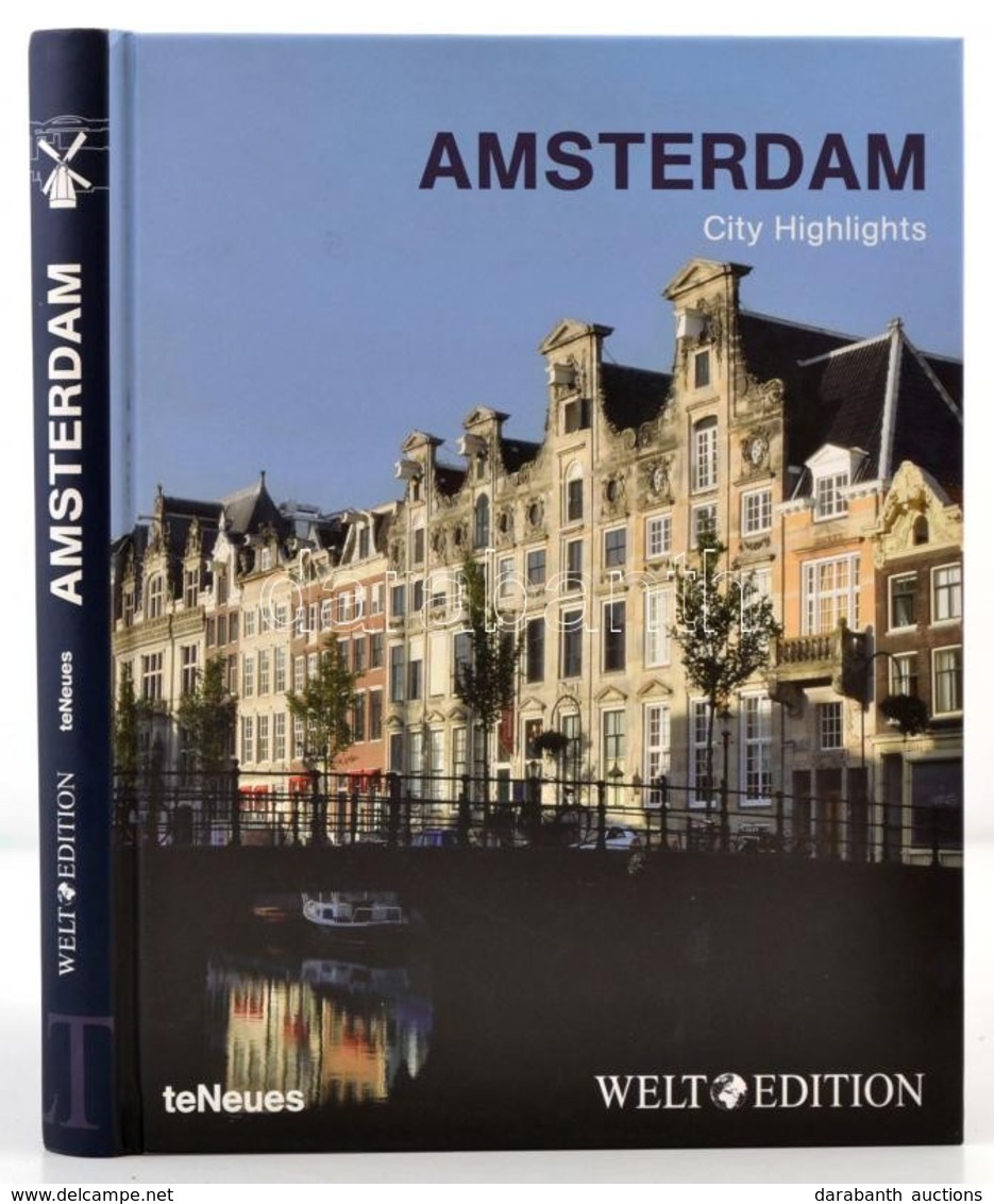 Amsterdam. City Highlights. Kempen, 2004, TeNeues Verlag. Kiadói Kartonált Papírkötés, Német Nyelven. /
Paperbinding, In - Ohne Zuordnung