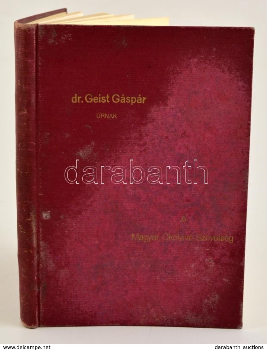 A Magyar Ökölvívó Szövetség Tízéves Története 1925-1935. Bp., 1935, Magyar Ökölvívó Szövetség. Geist Gáspár Alelnök Sajá - Ohne Zuordnung