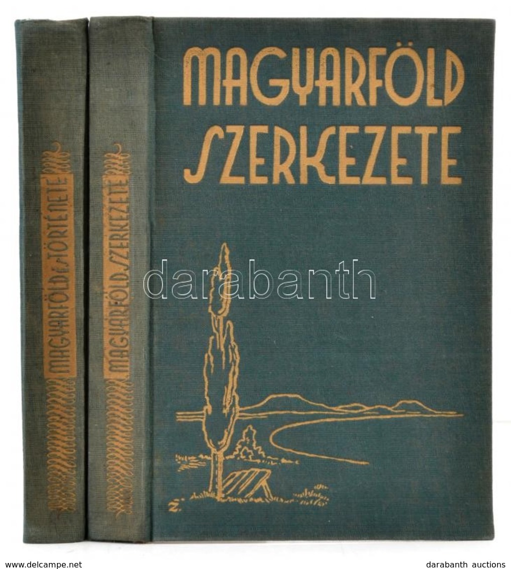 Dr. Bendefy-Benda László: Magyar Föld I-II. Kötet. I. Kötet: A Magyar Föld és Története. II. Kötet: A Magyarföld Szerkez - Zonder Classificatie