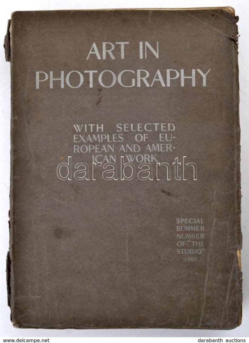 Home, Charles: Art In Photography With Selected Examples Of European And American Work. London, Paris, New York, 1905, T - Unclassified