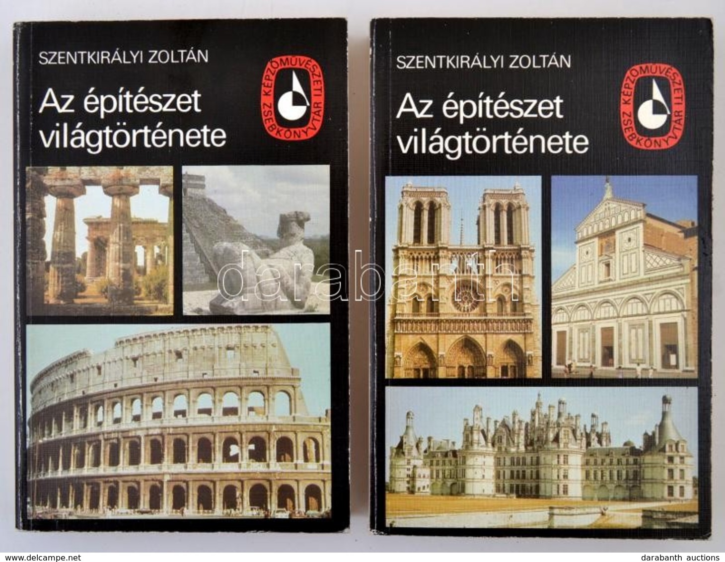 Szentkirályi Zoltán: Az építészet Világtörténete I-II. Képz?m?vészeti Zsebkönyvtár. Bp., 1983, Képz?m?vészeti Alap. Kiad - Non Classés