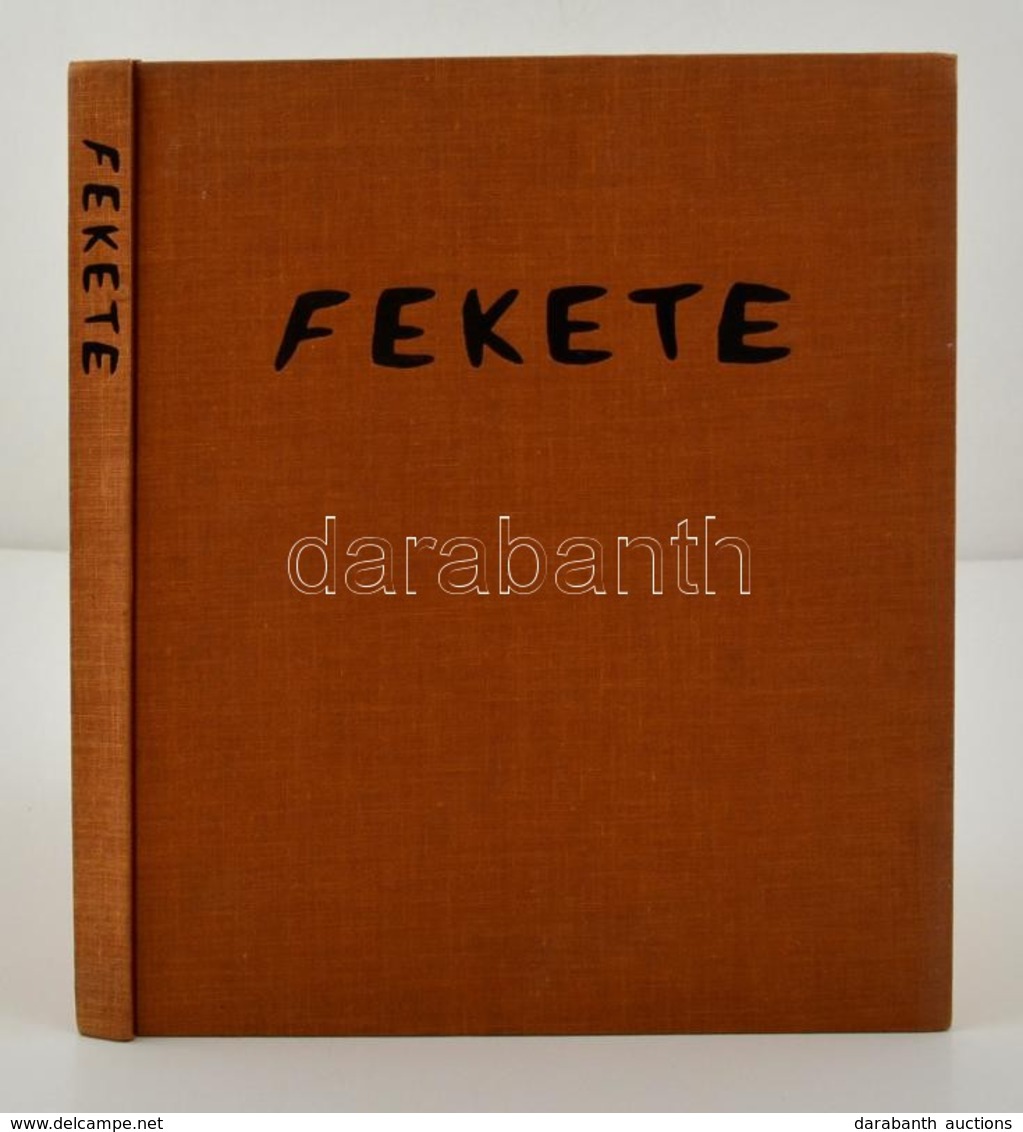Ursula Paschke: Esteban Fekete. Werkverzeichnis Der Druckgraphik II 1971-1981. Mülheim A.d. Ruhr, 1981, Edition Anonyma. - Unclassified