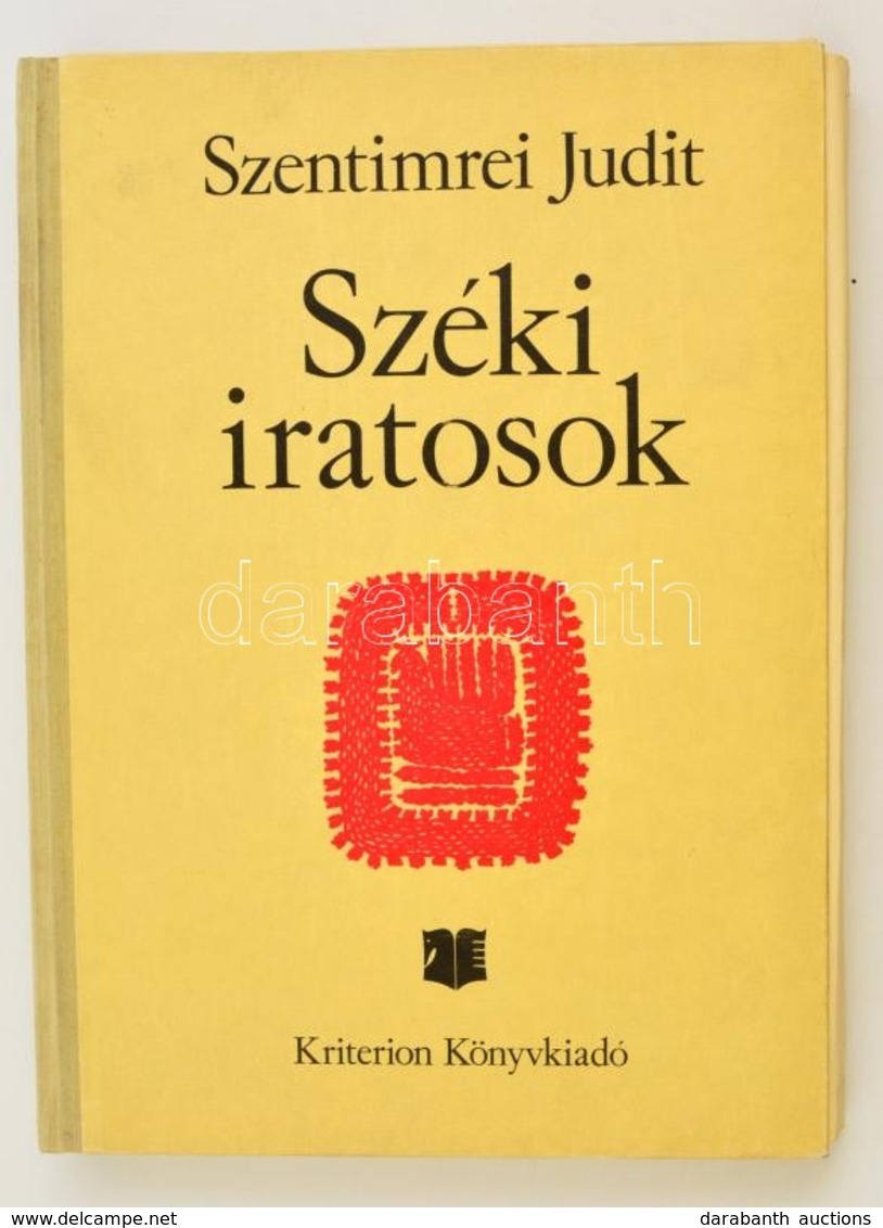 Szentimrei Judit: Széki Iratosok. Bukarest, 1982. Kriterion. 46t. Egészvászon Mappában. A Táblákat Haáz Sándor, A Szöveg - Unclassified