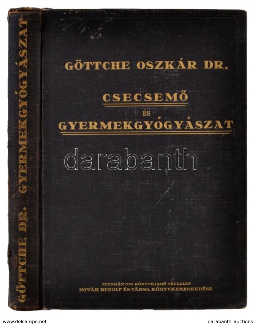 Göttche Oszkár: Csecsem?- és Gyermekgyógyászat A Gyakorló-orvos Számára. Bp., 1936, Novák Rudolf és Társa. Kicsit Kopott - Zonder Classificatie