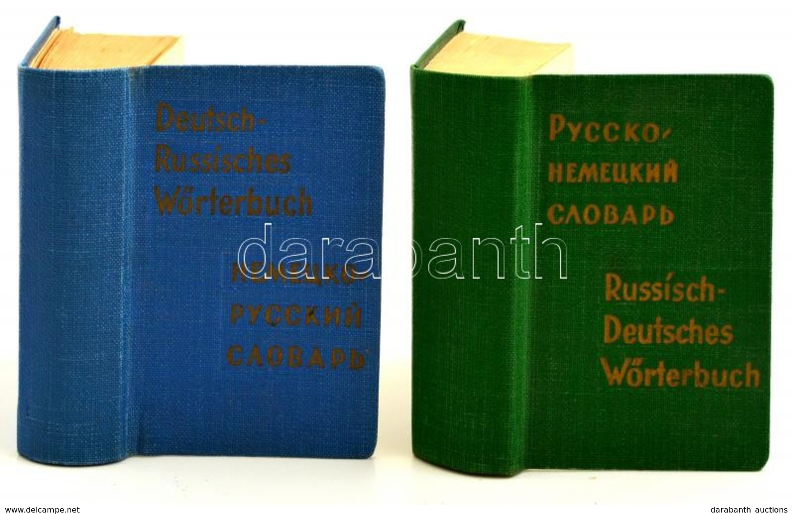 Lipschiz, O.D.: Deutsch-Russisches Taschenwörterbuch. Moskau, Leipzig, 1969, VEB Verlag Enzyklopädie. + Lochowiz, A.B.:  - Ohne Zuordnung