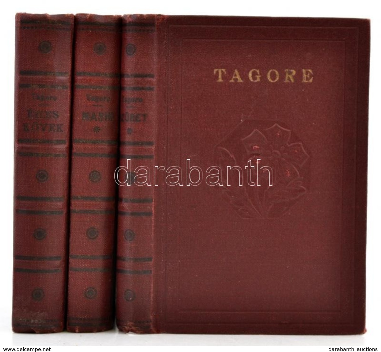 Rabindranath Tagore Három M?ve: 
Mashi. Szüret. Éhes Kövek. Fordította Sármay Márton, Bartos Zoltán. Bp., 1922, Pantheon - Ohne Zuordnung