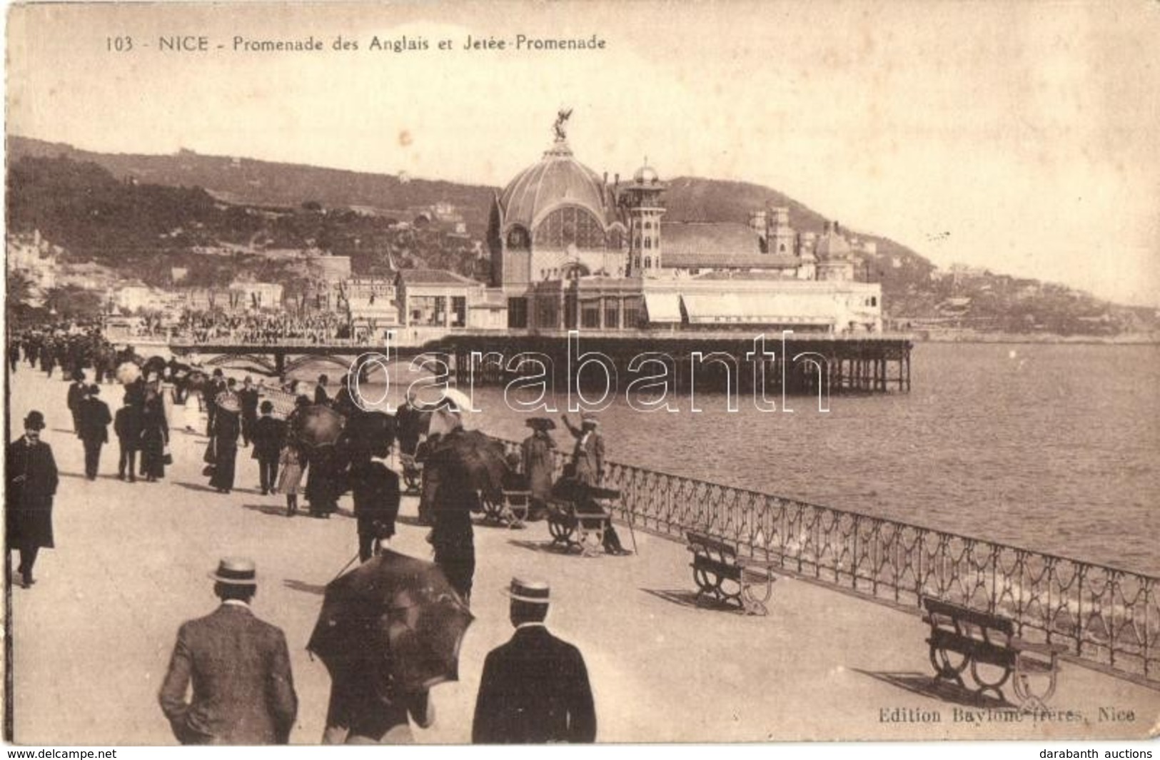 ** * 14 Db RÉGI Francia Városképes Lap A Riviéráról / 14 Pre-1945 French Town-view Postcards From The French Riviera - Unclassified