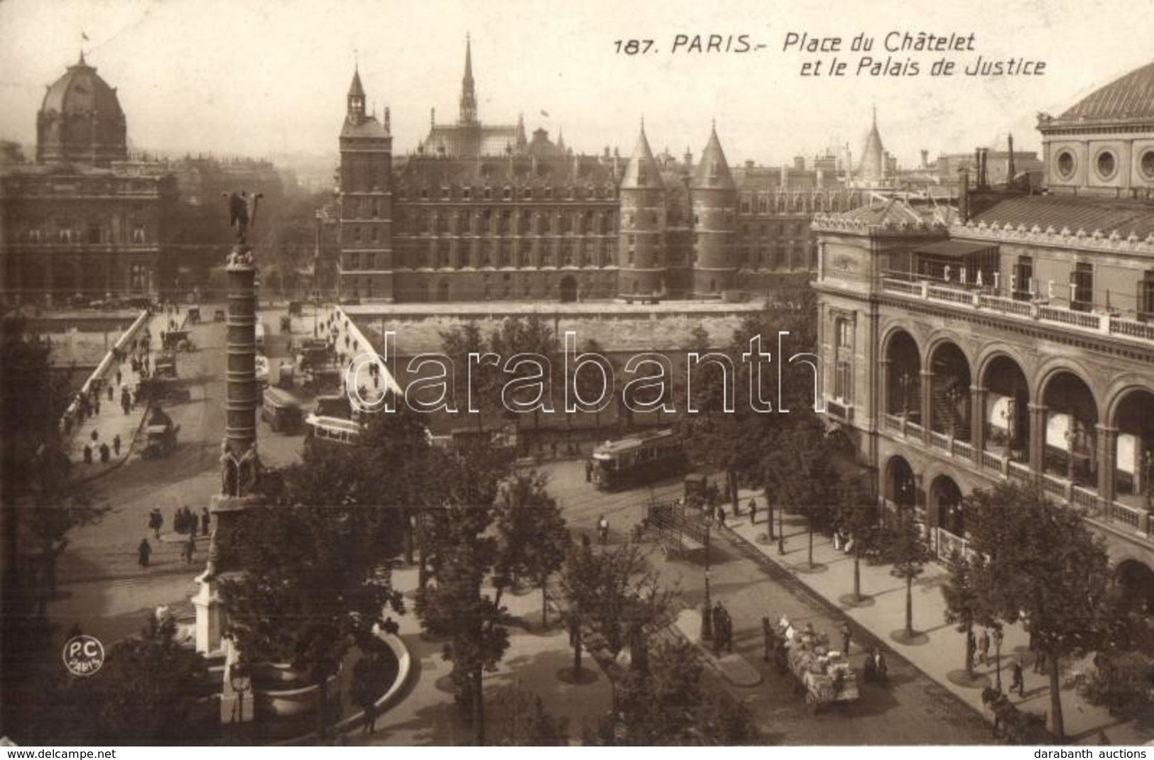 * 10 Db RÉGI Külföldi Városképes Lap / 10 Pre-1945 European Town-view Postcards - Non Classés