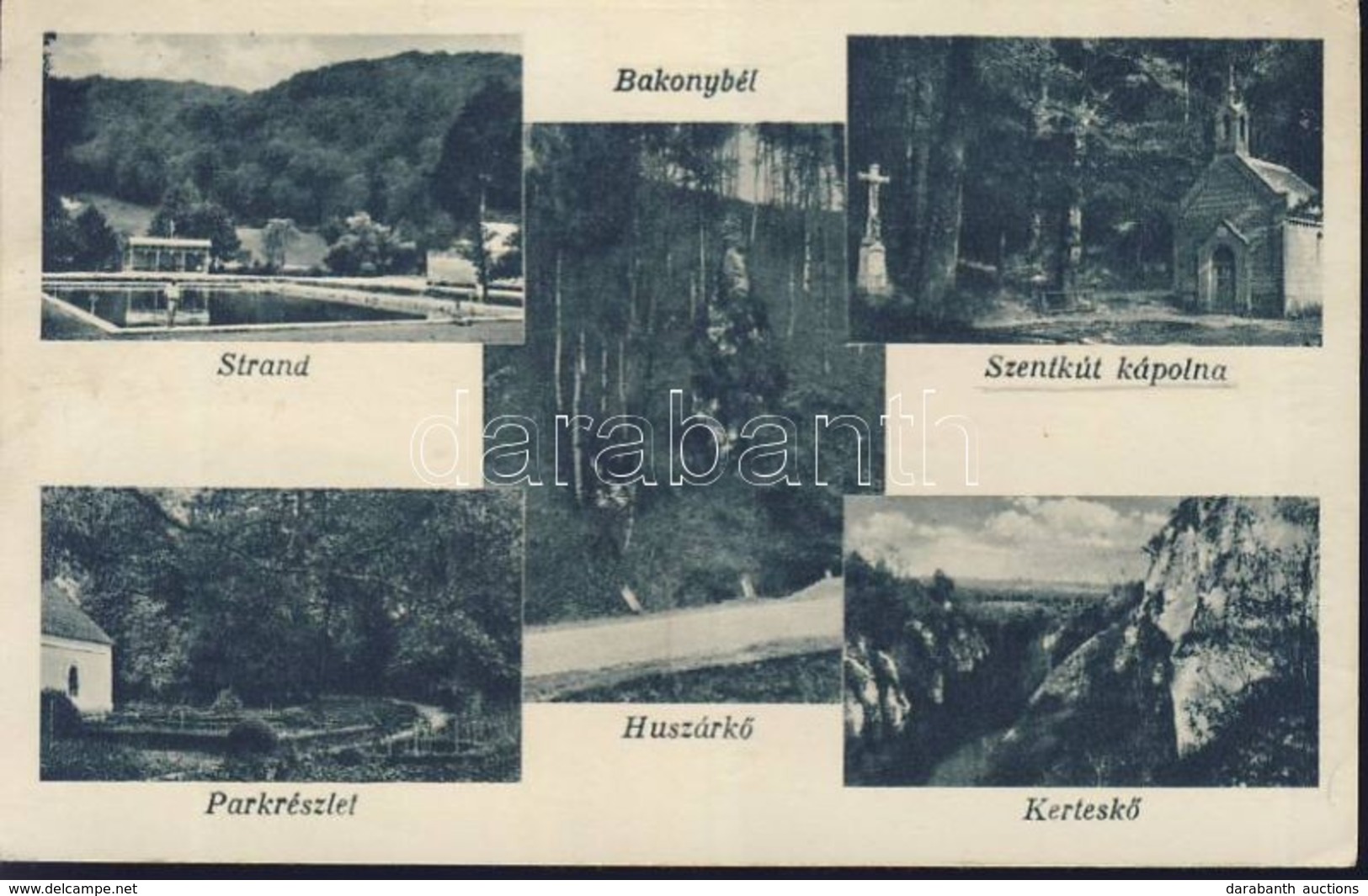 * T2/T3 Bakonybél, Strand, Huszárk? és Kertesk?, Szentkút Kápolna (EK) - Zonder Classificatie