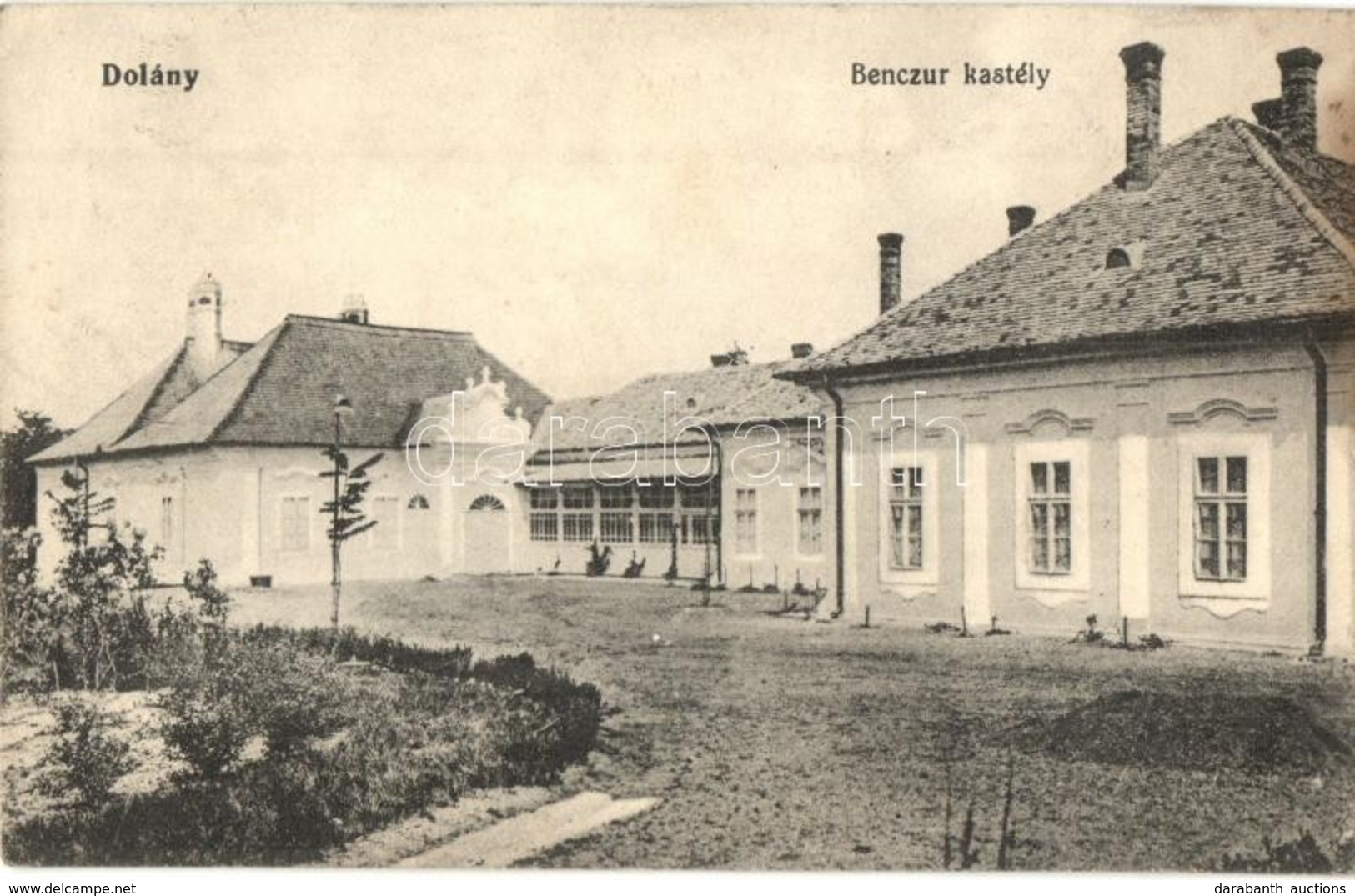 T2/T3 Benczúrfalva, Dolány (Szécsény); Benczúr Kastély. Glattstein Adolf Kiadása (EK) - Unclassified